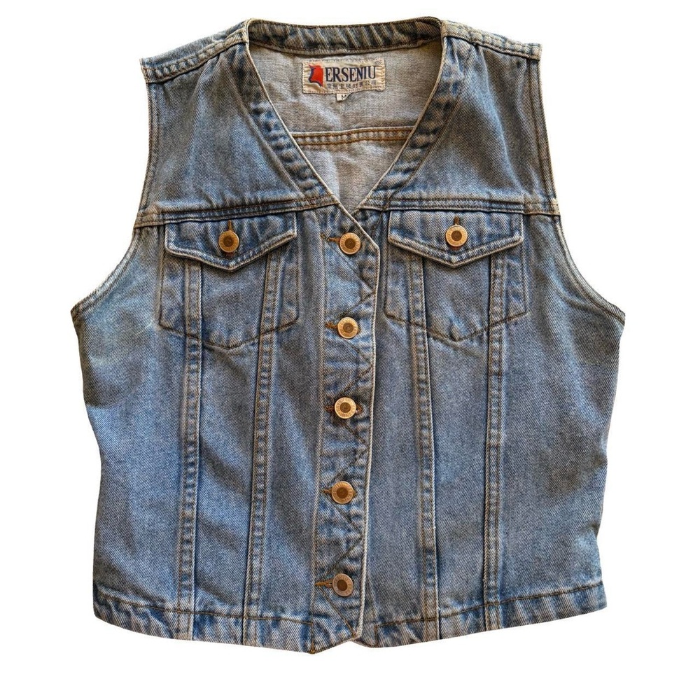 Vintage Denim Vest